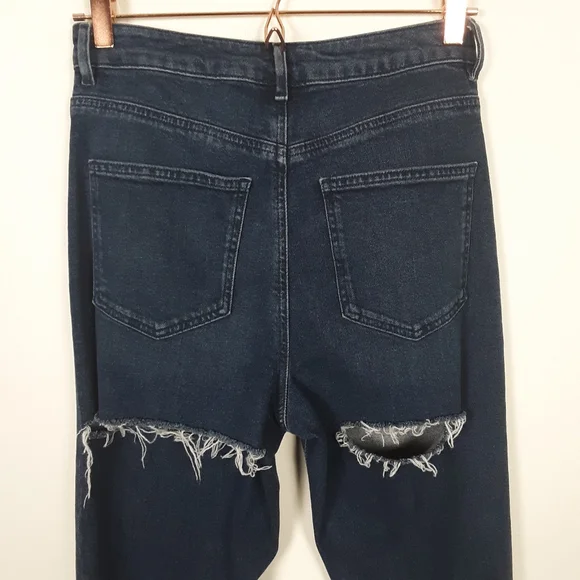 ASOS Ripped High Rise Jeans - Picture 5 of 8